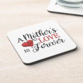 Een moederliefde is voor eeuwig citaat | ONDERZETT Bier Onderzetter (Linkerzijde)