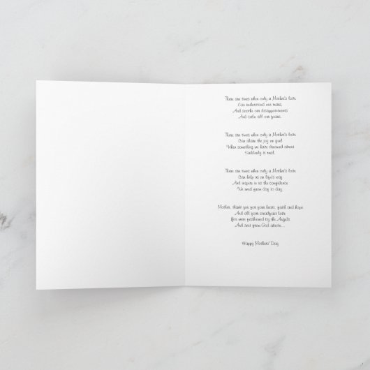 Een moederliefde kaart (Binnen)