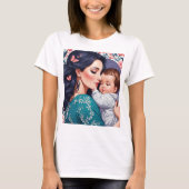 Een moederliefde kent geen grenzen T-Shirt (Voorkant)