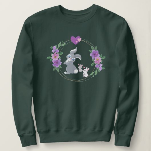 Een Moederliefde Konijn Trui (Design voorkant)