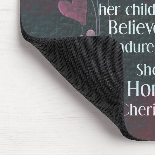 Een moederliefde muismat (Hoek)