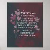 Een moederliefde poster (Voorkant)