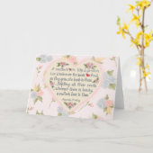 Een moederliefde - Wenskaart Kaart (Gele Bloem)