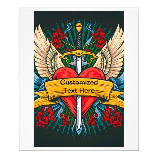 Een Moeders Eeuwige Liefde-MUM Foto Afdruk (Voorkant)