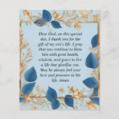 Een Moeders Gebed voor haar Zoon (Voorkant)