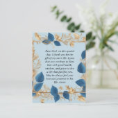 Een Moeders Gebed voor haar Zoon Briefkaart (Staand voorkant)