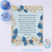 Een Moeders Gebed voor haar Zoon Flyer (Enkel)