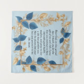 Een Moeders Gebed voor haar Zoon Wandkleed (Voorkant (horizontaal))