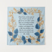 Een Moeders Gebed voor haar Zoon Wandkleed (Voorkant)