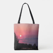Een moeders liefde is.... tote bag (Achterkant)
