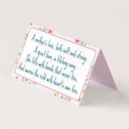 Een Moeders Liefde  Kaart