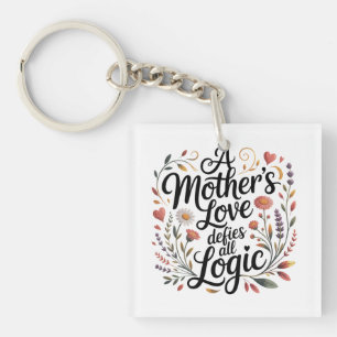 Een moeders liefde tart alle logica sleutelhanger