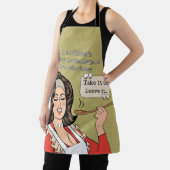 Een moeders menu bestaat uit twee keuzes schort (Insitu)