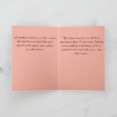 Een Moeders Omhelzing (1) Moederdag Kaart (Binnen)