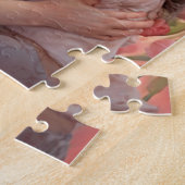 Een Moeders Omhelzing - Moeder & Dochter Legpuzzel (Zijkant)