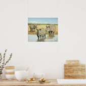 Een moeilijk leven poster (Keuken)