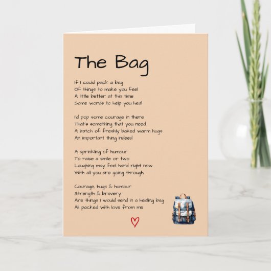 Een moeilijke "support" kaart (Voorkant)