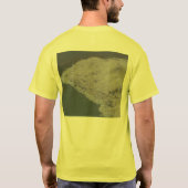 EÉN MOET NOOIT GEEL SNEEUW ETEN T-SHIRT (Achterkant)