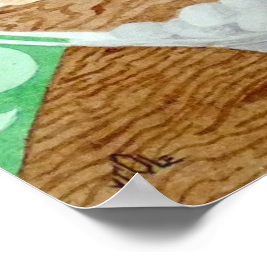 Een mogelijke maaltijd! poster (Hoek)