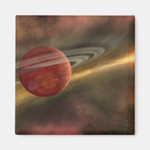 Een mogelijke nieuwe planeet magneet