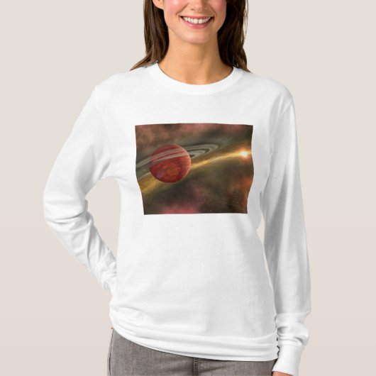 Een mogelijke nieuwe planeet t-shirt (Voorkant)