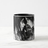 Een mok met een anime illustratie (Midden)