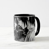 Een mok met een anime illustratie (Voorkant rechts)