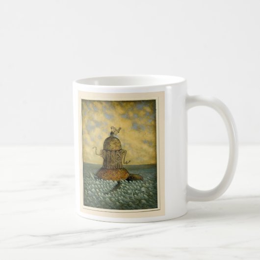 Een Mok met een Gekke kosmologie erop (Rechts)