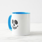 Een mok met een lach. (Voorkant links)