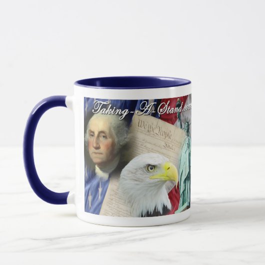 Een Mok met een standaard koffie nemen (Links)