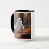 Een Mok met een woordspeling (Voorkant links)