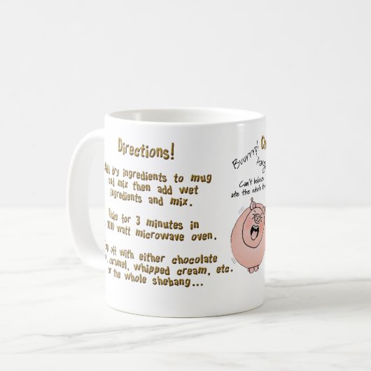 Een Mok, mok. Koffiemok (Voorkant links)