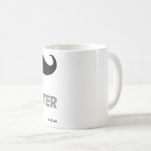 een mok ter ondersteuning van de brtw (Voorkant rechts)