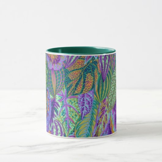 Een Mok van de Lovely Philip Jacobs Fabric Coleus (Midden)