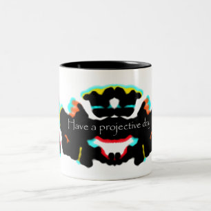 Een Mok van een projectiedag hebben