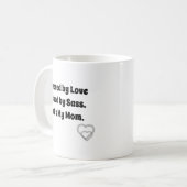 Een Mok van liefde voor de liefhebbende moeder (Voorkant links)