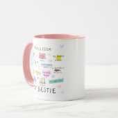 Een Mok van mijn bestie (Voorkant links)