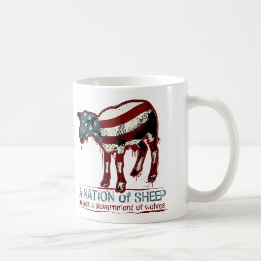 Een Mok van schapen (Rechts)