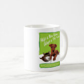 Een Mok voor gezelschapsdieren aannemen (Voorkant rechts)