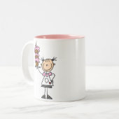 Een Mok voor het bakken van een koekje (Voorkant links)