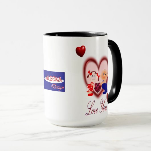 Een mok voor je geliefde (Voorkant rechts)