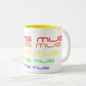 Een Mok voor mam in regenboogkleuren (Voorkant rechts)