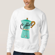 Een moka pot met Italiaanse koffie