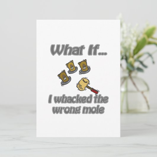 een mol (Staand voorkant)