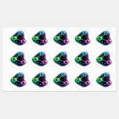 Een Molecule sticker. Labels (Vel)