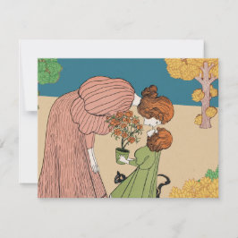 Een moment in bloei -  moeder en kind