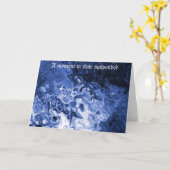 Een moment in Time Birthday Kaart (Gele Bloem)