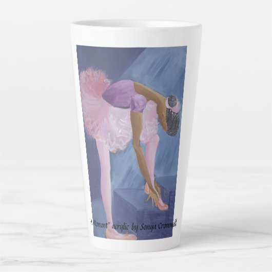 "Een Moment" Latte Mok (Voorkant)