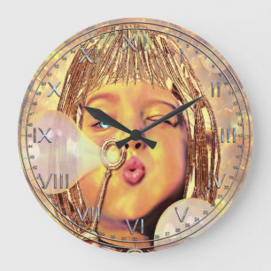 Een moment maken grote klok