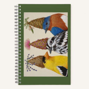 Een moment om notebook te vieren notitieboek